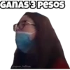 lady 3 pesos 9