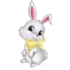 Conejo de pascua con huevos 12