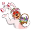 Disfrazado de conejo de pascua 30