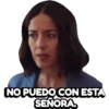 NO PUEDO CON ESTA SEÑORA.